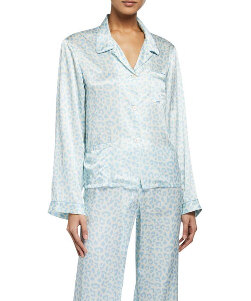 Lane Ruthie Leopard Pajama Top（ルームウェア/パジャマ）」 WEAR