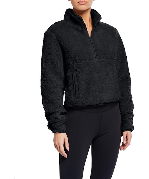 alo sherpa half zip