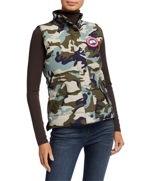 Canada Goose（カナダグース）の「Canada Goose Freestyle Camo Puffer Vest（ジャケット