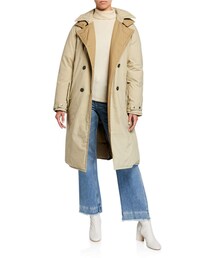 Rag & Bone Marcelle Double-Breasted Puffer Coat