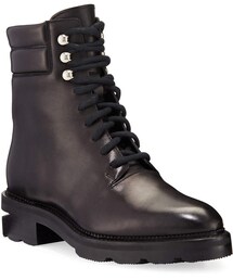 Alexander Wang Andy Hiker Leather Booties