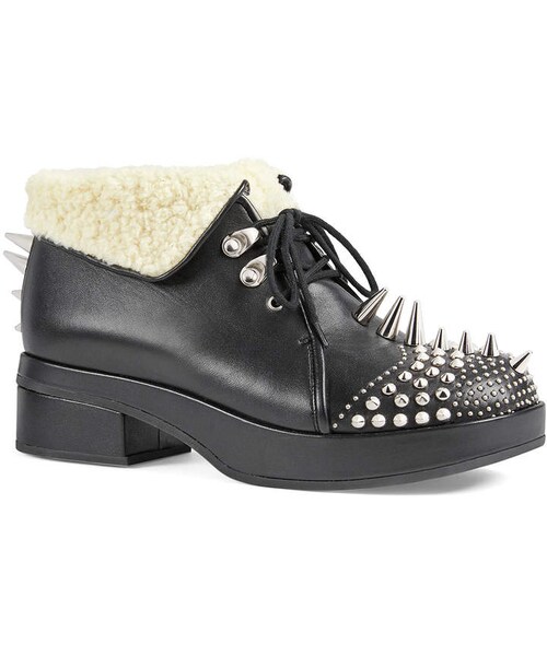 gucci platform booties