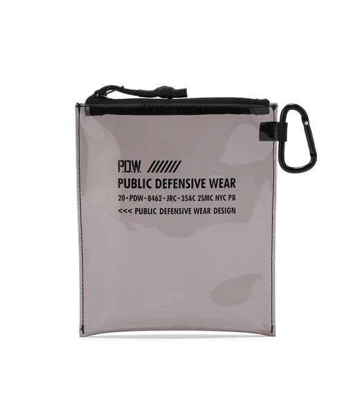 AVIREX(アヴィレックス)の「【PDW】ウォレット&クリアポーチ/ WALLET&CLEAR POUCH(バッグ・メンズ・WHITE/BLACK・F)」の9枚目の写真