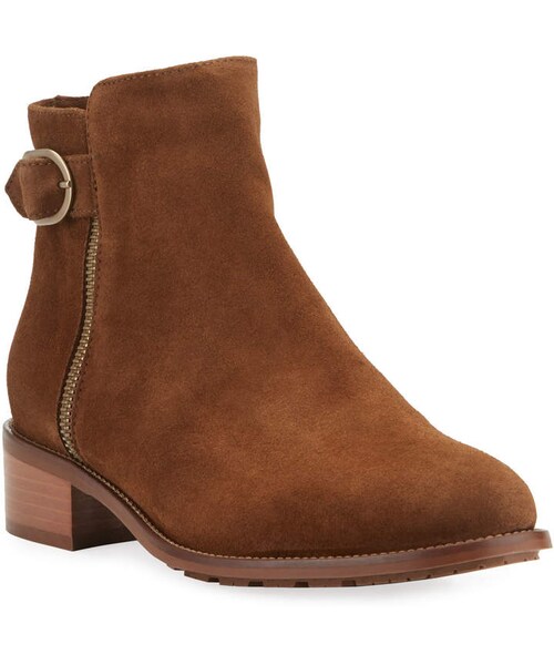 Aquatalia(アクアタリア)の「Aquatalia Orleena Suede Booties(ブーツ・レディース・Brown・6b / 36eu/6.5b / 36.5eu/7b / 37eu/7.5b / 37.5eu/8b / 38eu/8.5b / 38.5eu/9b / 39eu/9.5b / 39.5eu/10b / 40eu/10.5b / 40.5eu/11b / 41eu/12b / 42eu)」の1枚目の写真
