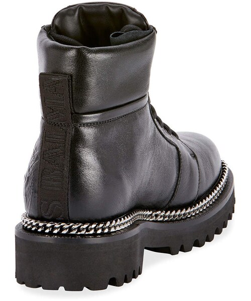 Balmain（バルマン）の「Balmain Army Shiny ChainTrim Boots（ブーツ）」 WEAR