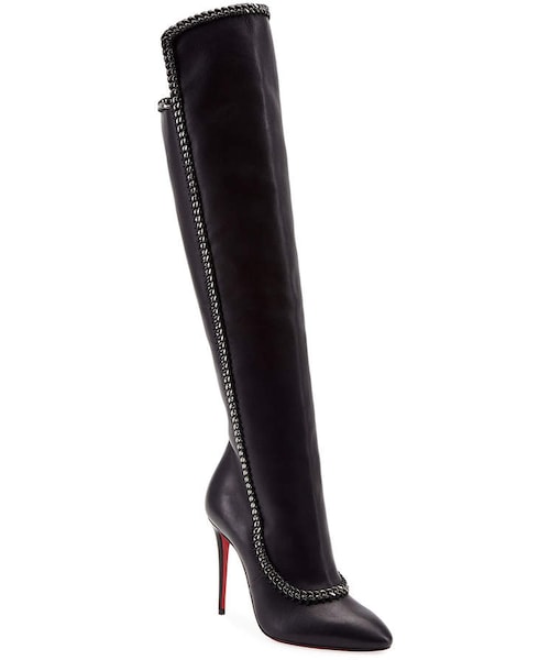 red sole boots
