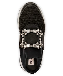 【VIPセール!超少数】 ROGER VIVIER クリスタルが可愛いサンダル Roger Vivier Women's Viv Crystal Buckle Slip-On Sneaker | eBay