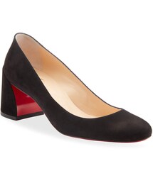 Christian Louboutin | Christian Louboutin Miss Sab Suede Red Sole Pumps(パンプス)