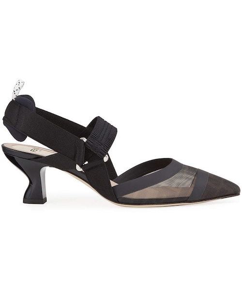 FENDI（フェンディ）の「Fendi Colibri 55mm FF Mesh Slingback