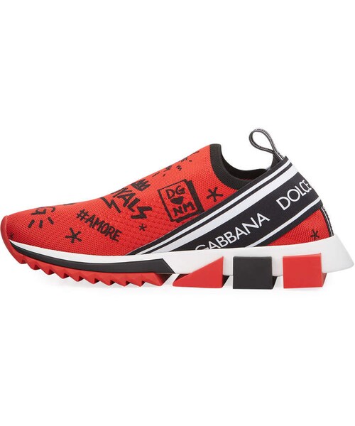 DOLCE&GABBANA ドルガバ グラフティ スニーカー DOLCE&GABBANA(ドルチェ&ガッバーナドルガバ) Graffiti print