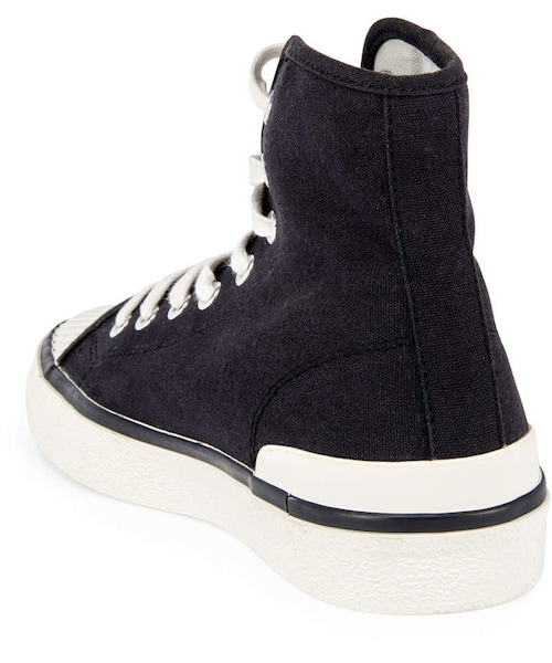 ISABEL MARANT（イザベルマラン）の「Isabel Marant Benkeen High-Top Sneakers（スニーカー・レディース・Black・5b / 35eu/6b / 36eu/7b / 37eu/8b / 38eu/9b / 39eu/10b / 40eu/11b / 41eu）」の3枚目の写真