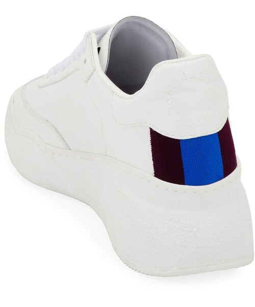 STELLA McCARTNEY(ステラマッカートニー)の「Stella Mccartney Loop Faux-Leather Sneakers(スニーカー・レディース・White・5b / 35eu/6b / 36eu/7b / 37eu/8b / 38eu/9b / 39eu/10b / 40eu/11b / 41eu)」の2枚目の写真