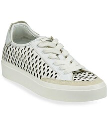 Rag & Bone Army Cutout Leather Low-Top Sneakers