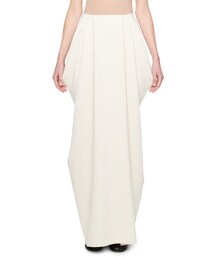 スカート THE ROW  cannia skirt THE ROW Kanita layered silk-satin midi skirt | NET-A-PORTER