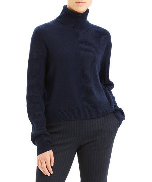 theory cashmere turtleneck sweater