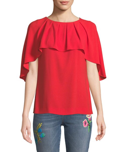 Escada（エスカーダ）の「Escada Capelet Blouse（トップス）」 - WEAR