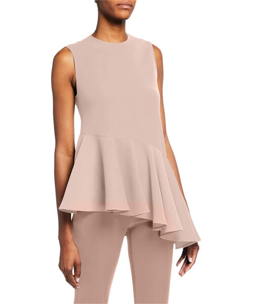 ADEAM（アディアム）の「Adeam Asymmetric Ruffled Peplum Tank Top 