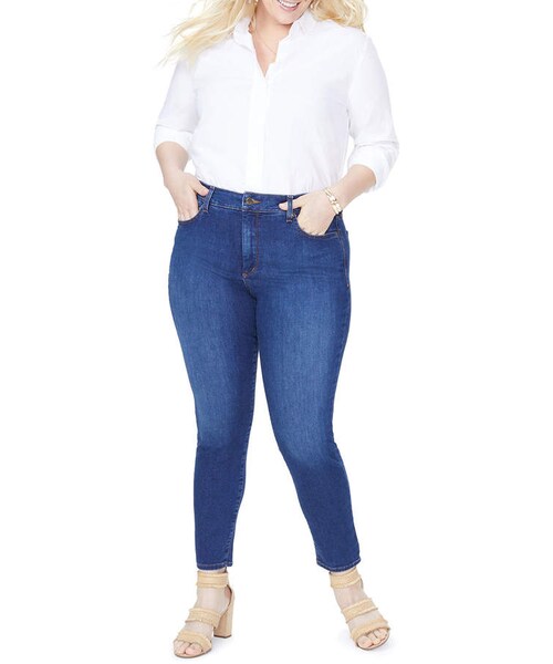 NYDJ（エヌワイディージェー）の「Nydj Plus Plus Size Ami Skinny Ankle Jeans（デニムパンツ
