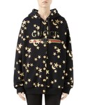 Gucci的「Gucci Star-Print Heavy Jersey Sweatshirt with Logo（運動衫）」