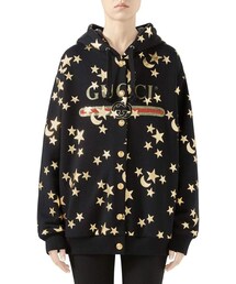 GUCCI | Gucci Star-Print Heavy Jersey Sweatshirt with Logo (スウェット)