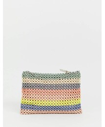 Accessorize | Accessorize multi resin beaded clutch bag with chain strap (クラッチバッグ)