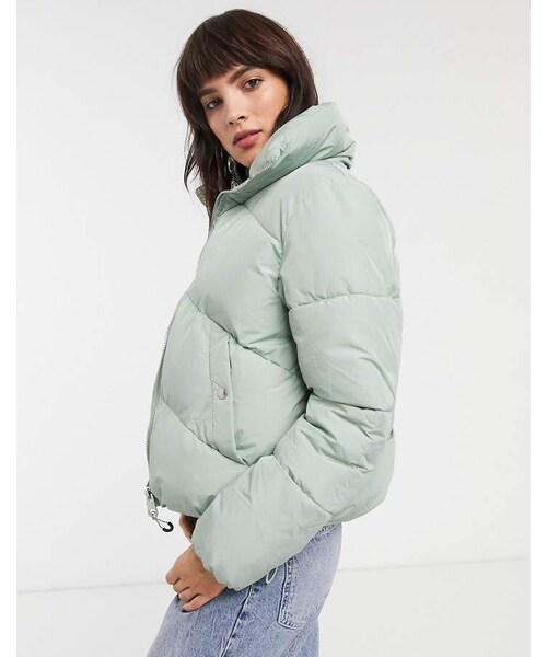 ☆ドイツ発*BERSHKA*新作*コーデュロイパファージャケット☆ ☆ドイツ発*BERSHKA*新作*コーデュロイパファージャケット