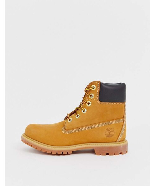 Timberland(ティンバーランド)の「Timberland 6 Premium Wheat leather ankle boots(ブーツ・レディース・Beige・6/7/8/9/5)」の3枚目の写真