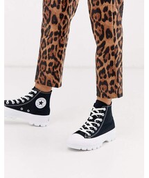 CONVERSE | Converse Black Chuck Taylor Hi Chunky Sole Sneakers(スニーカー)