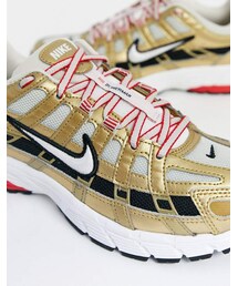 国内配送★NIKE★P-6000 ゴールド 22-29 足元からオシャレに NIKE公式】 ナイキ P-6000 シューズ【ナイキ公式通販】
