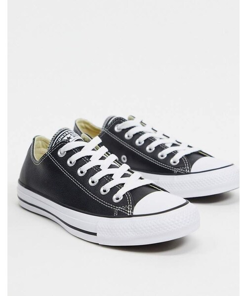 chuck taylor all black leather