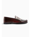 Topman Other Shoes "Topman Mens Red Burgundy Real Leather Loafers"