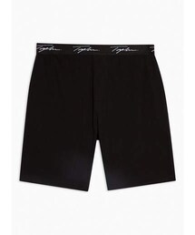 Topman Mens Multi Signature Black Script Loungewear Shorts
