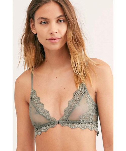 Only Hearts,So Fine Sheer Lace Bralette by Only Hearts at Free People - WEAR