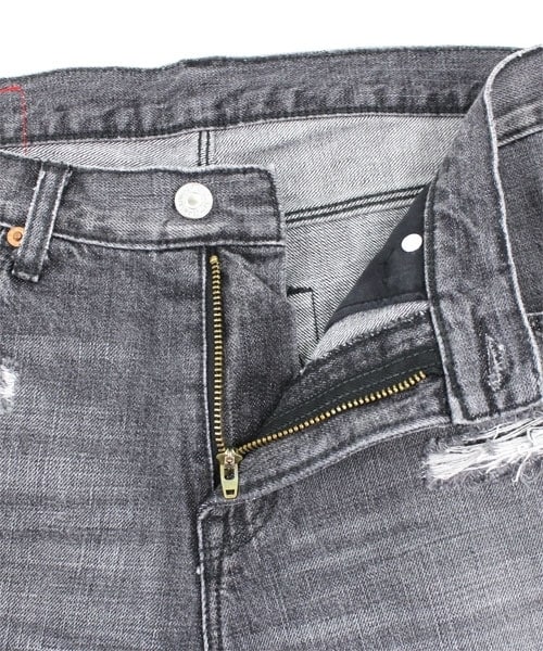 RNA（アールエヌエー）の「ダメージ９分丈スリム（パンツ・レディース・ブラックold加工/インディゴold加工・S/M）」の8枚目の写真