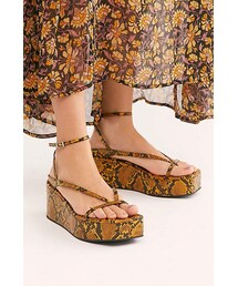 Polly Flatform Sandals by Jeffrey Campbell at Free People