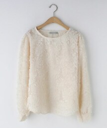 DHOLIC | フローラルテクスチャーブラウス(シャツ/ブラウス)