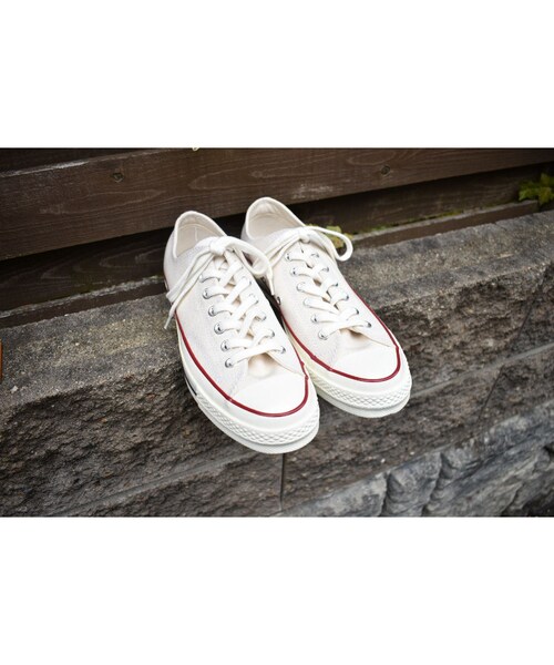 CONVERSE(コンバース)の「CONVERSE コンバース CT 70 OX スニーカー PARCHMENT/GARNET(スニーカー・その他)」の3枚目の写真