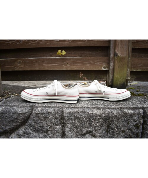 CONVERSE(コンバース)の「CONVERSE コンバース CT 70 OX スニーカー PARCHMENT/GARNET(スニーカー・その他)」の2枚目の写真