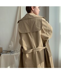 【nokcha original】quality trench coat/beige_no0081