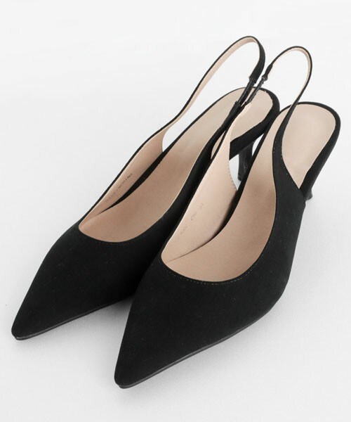 DHOLIC（ディーホリック）の「スエード調スリングバックシューズ（その他シューズ・レディース・グリーン/ベージュ/ブラック/パープル・230/235/240/245/250）」の2枚目の写真