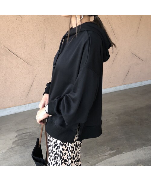 copine(コピン)の「ボックスシルエット!裾スリットパーカー(3color)【クリックポスト対象商品】(パーカー・レディース・その他)」の7枚目の写真