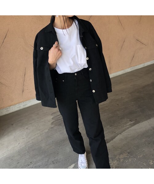 copine（コピン）の「ハイウエストデニムワイドパンツ(2color)【クリックポスト対象商品】（デニムパンツ・レディース・その他）」の10枚目の写真