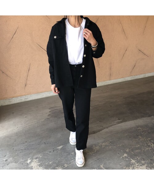 copine（コピン）の「ハイウエストデニムワイドパンツ(2color)【クリックポスト対象商品】（デニムパンツ・レディース・その他）」の8枚目の写真