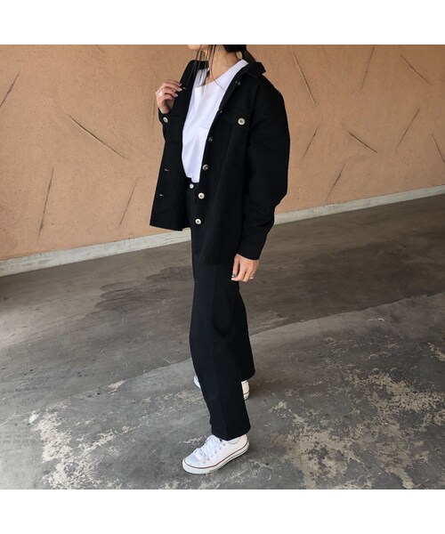 copine（コピン）の「ハイウエストデニムワイドパンツ(2color)【クリックポスト対象商品】（デニムパンツ・レディース・その他）」の9枚目の写真