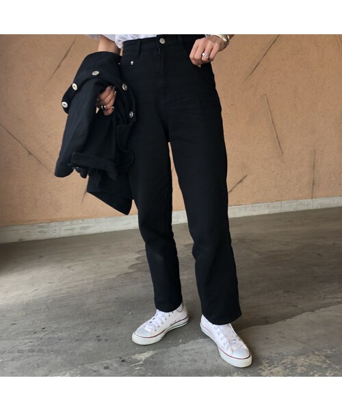 copine（コピン）の「ハイウエストデニムワイドパンツ(2color)【クリックポスト対象商品】（デニムパンツ・レディース・その他）」の13枚目の写真