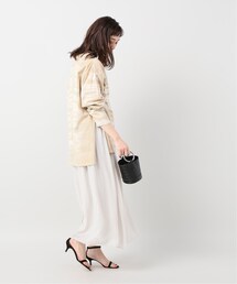 Plage crepe ギャザーストレートスカート plage（プラージュ）の「Crepe ギャザーストレートスカート