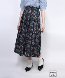paravion | 踊り柄プリーツスカート(スカート)