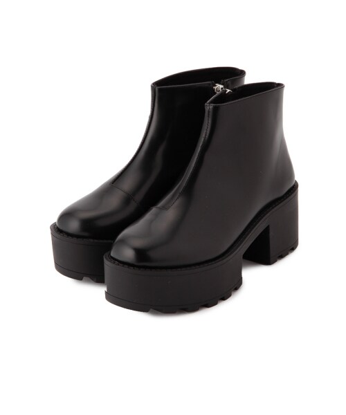 CHEAP MONDAY（チープマンデイ）の「Tractor high（シューズ・レディース・WHITE/BLACK・36/37/38）」の2枚目の写真