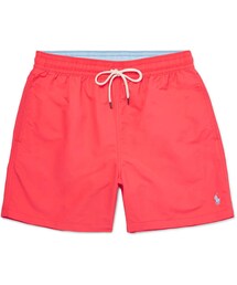 POLO RALPH LAUREN | Polo Ralph Lauren Traveler Mid-Length Swim Shorts(水着)