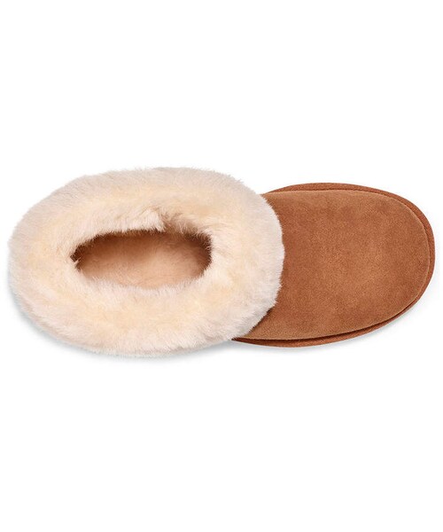 UGG（アグ）の「Ugg Classic Mini Fluff Booties（ブーツ・レディース・Brown・5b / 35eu）」の2枚目の写真